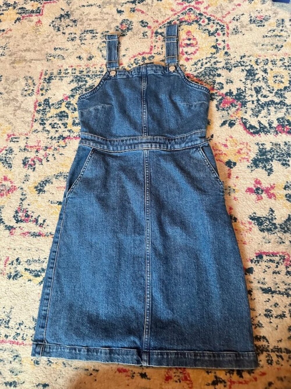 Madewell Hillview Denim Overall Dress - 2